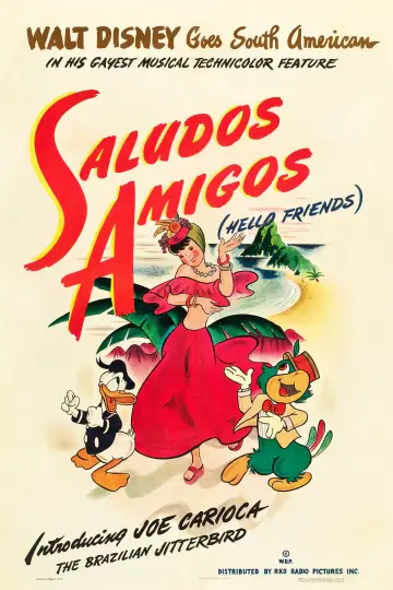 Постер до фільму "Saludos Amigos" #127934