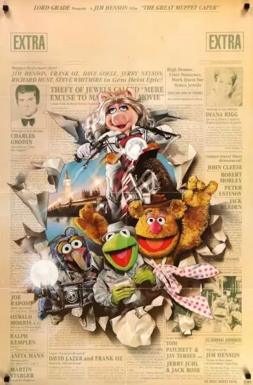 Постер до фильму"The Great Muppet Caper" #379418