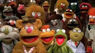 Задник до фильму"The Great Muppet Caper" #689139