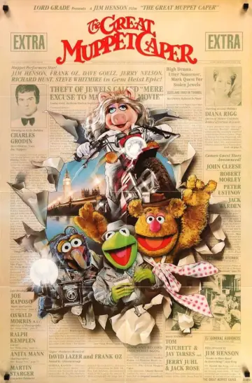 Постер до фильму"The Great Muppet Caper" #689176