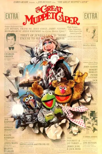Постер до фильму"The Great Muppet Caper" #689178