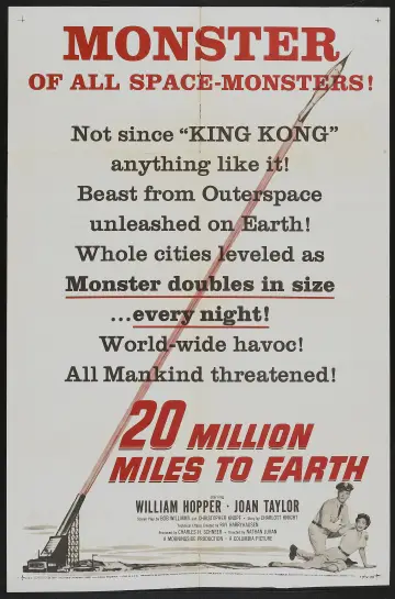Постер до фильму"20 Million Miles to Earth" #1029865