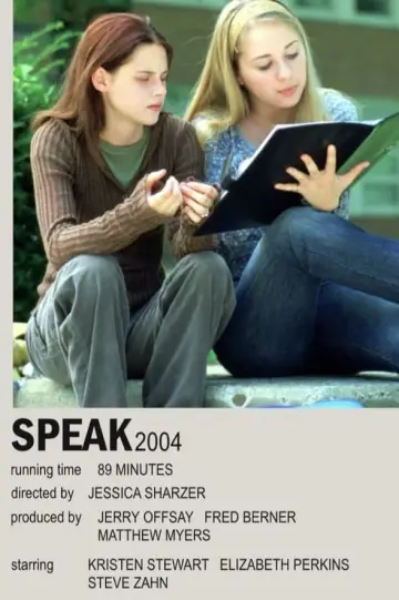 Постер до фильму"Speak" #253661