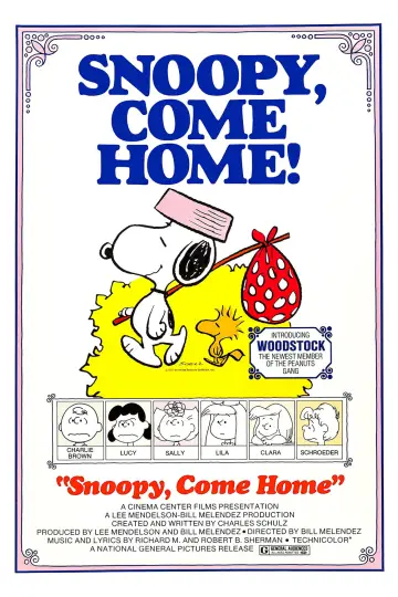 Постер до фильму"Snoopy, Come Home" #1058377