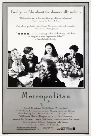 Постер до фильму"Metropolitan" #1075656