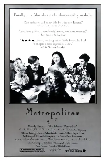 Постер до фильму"Metropolitan" #1075667
