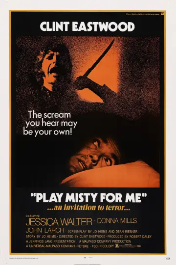 Постер до фильму"Play Misty for Me" #889454