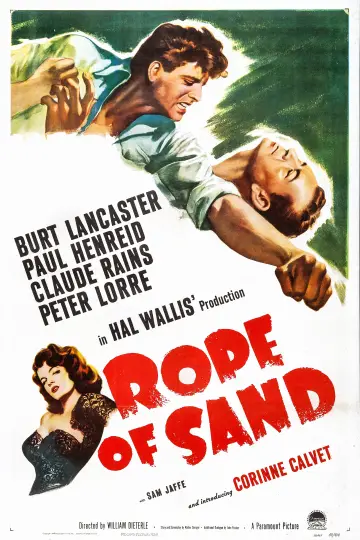 Постер до фільму "Rope of Sand" #1851924