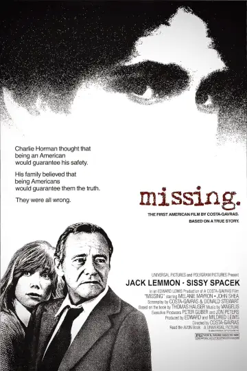 Постер до фильму"Missing" #989430