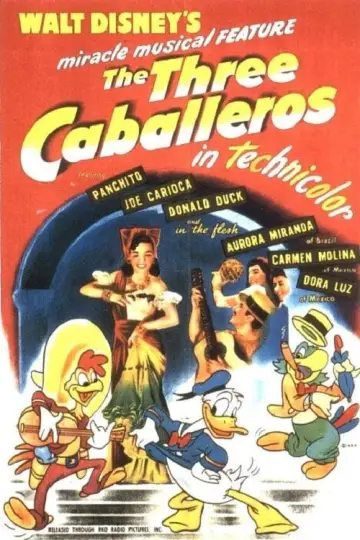 Постер до фильму"The Three Caballeros" #136745
