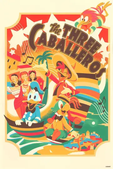 Постер до фильму"The Three Caballeros" #136753
