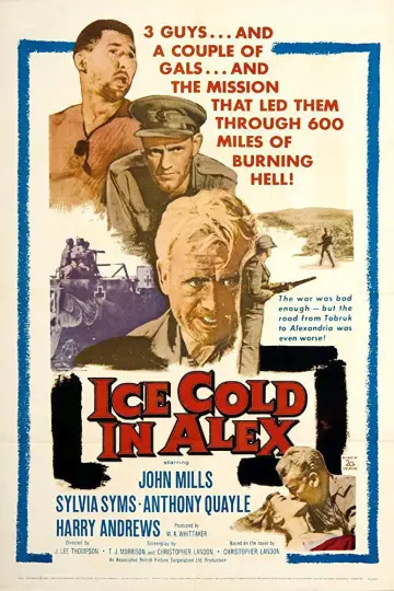 Постер до фильму"Ice Cold in Alex" #1121819
