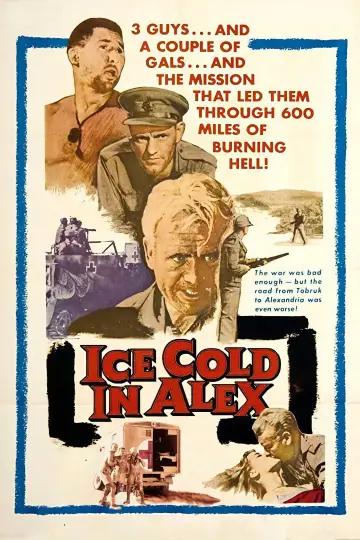 Постер до фильму"Ice Cold in Alex" #1121822