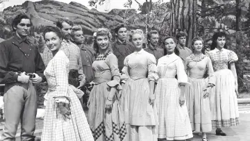 Задник до фильму"Seven Brides for Seven Brothers" #989925