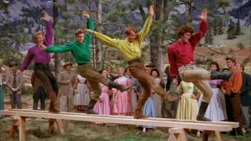 Задник до фильму"Seven Brides for Seven Brothers" #989929