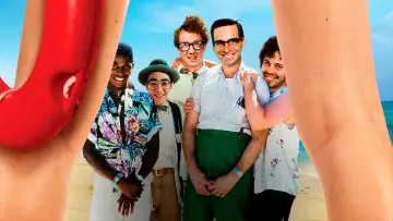 Задник до фильму"Revenge of the Nerds II: Nerds in Paradise" #1067549