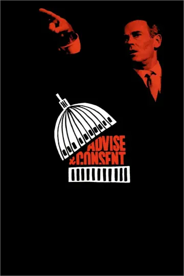 Постер до фильму"Advise & Consent" #1116732