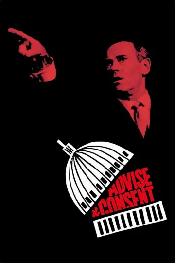 Постер до фильму"Advise & Consent" #1116735