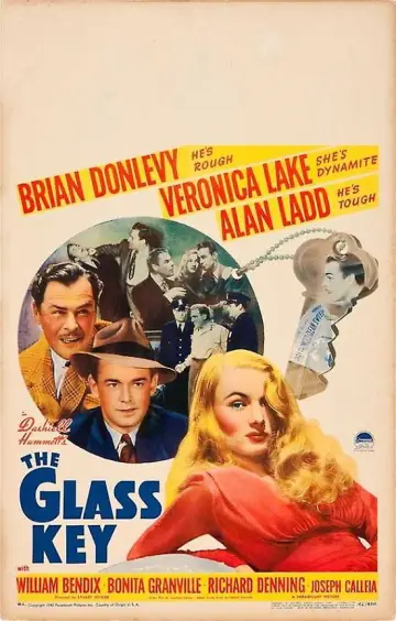 Постер до фильму"The Glass Key" #1059608