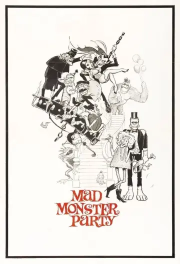 Постер до фильму"Mad Monster Party?" #1083033