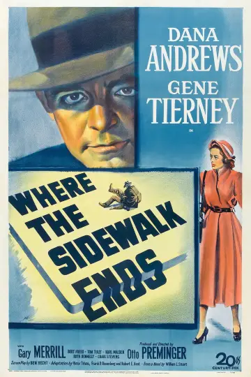 Постер до фильму"Where the Sidewalk Ends" #1041723
