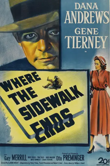 Постер до фильму"Where the Sidewalk Ends" #1041733