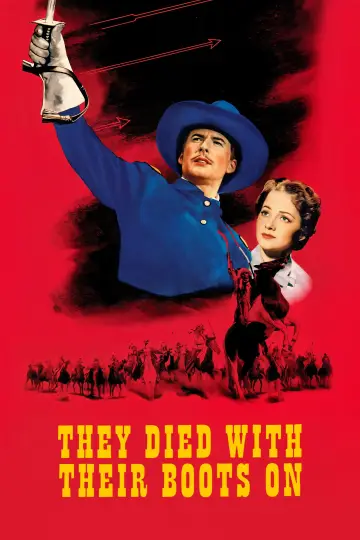 Постер до фильму"They Died with Their Boots On" #1043926