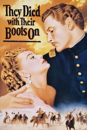 Постер до фильму"They Died with Their Boots On" #1043928