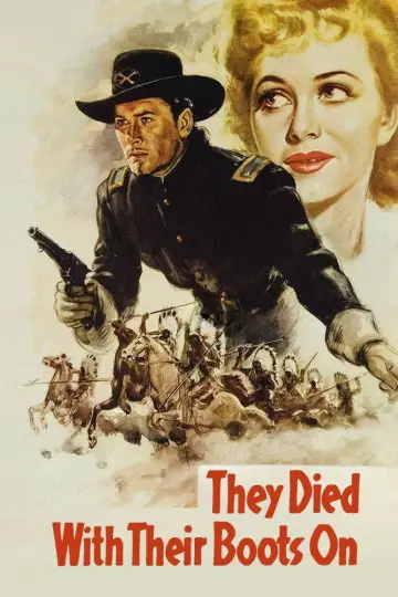 Постер до фильму"They Died with Their Boots On" #1043929