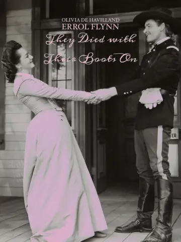 Постер до фильму"They Died with Their Boots On" #1043930