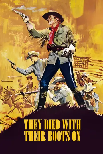 Постер до фильму"They Died with Their Boots On" #1043931