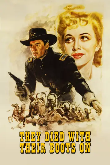 Постер до фильму"They Died with Their Boots On" #1043932