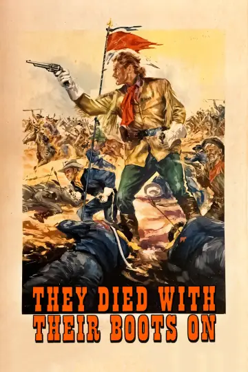 Постер до фильму"They Died with Their Boots On" #1043933