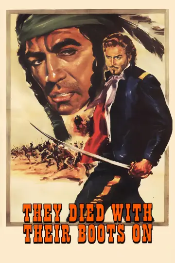 Постер до фильму"They Died with Their Boots On" #1043934
