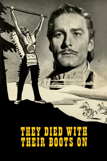 Постер до фильму"They Died with Their Boots On" #1043935