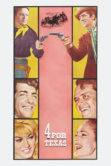 Постер до фильму"4 for Texas" #1065455