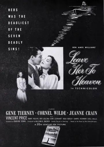 Постер до фильму"Leave Her to Heaven" #1059286