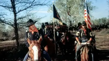 Задник до фильму"The Horse Soldiers" #362811