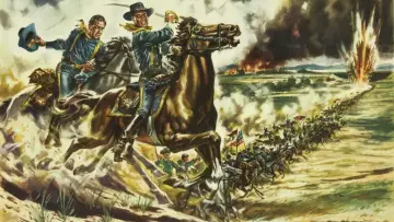 Задник до фильму"The Horse Soldiers" #362812