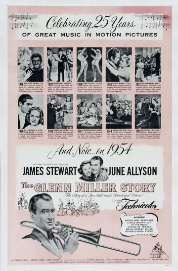 Постер до фильму"The Glenn Miller Story" #121471