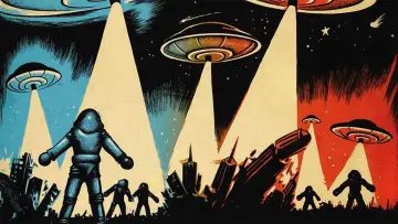 Задник до фильму"Earth vs. the Flying Saucers" #1052913