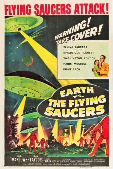 Постер до фильму"Earth vs. the Flying Saucers" #1052922