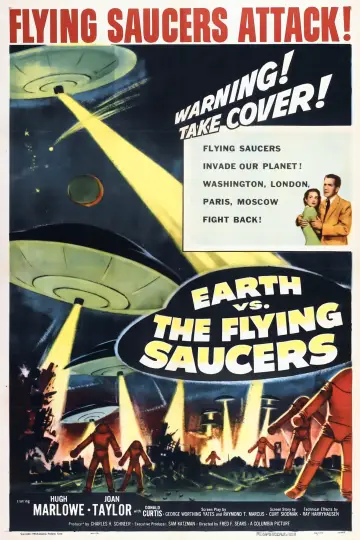 Постер до фильму"Earth vs. the Flying Saucers" #414445