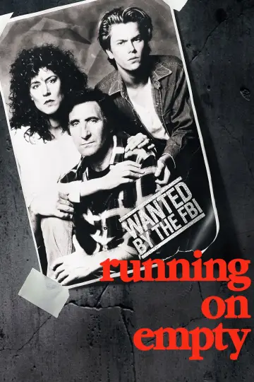 Постер до фильму"Running on Empty" #1028230