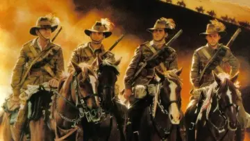 Задник до фильму"The Lighthorsemen" #502136