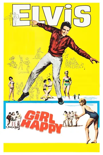 Постер до фильму"Girl Happy" #677625