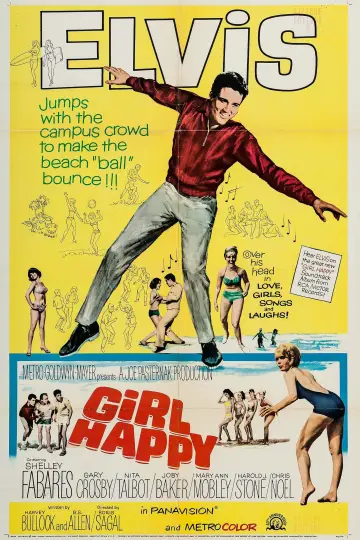 Постер до фильму"Girl Happy" #677638