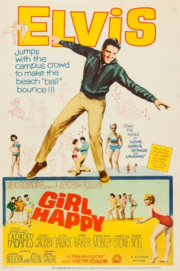 Постер до фильму"Girl Happy" #677639