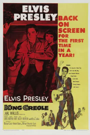 Постер до фильму"King Creole" #142444
