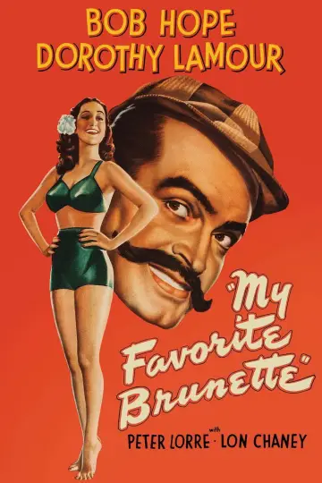 Постер до фильму"My Favorite Brunette" #1054938